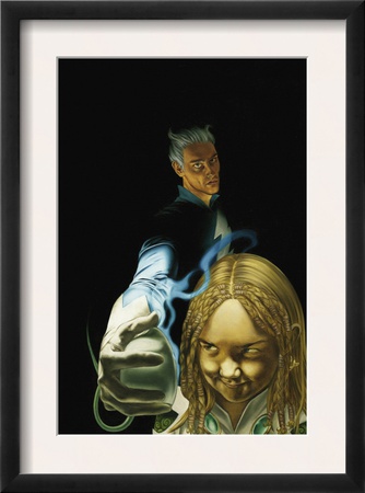 Son On M #4 Cover: Quicksilver And Luna by Roy Allan Martinez Pricing Limited Edition Print image