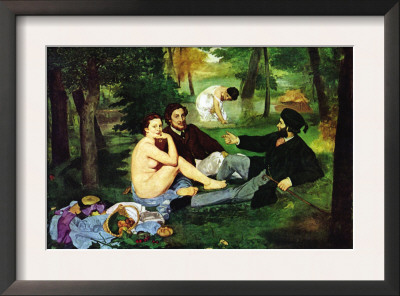 Luncheon On The Grass by Edouard Manet Pricing Limited Edition Print image