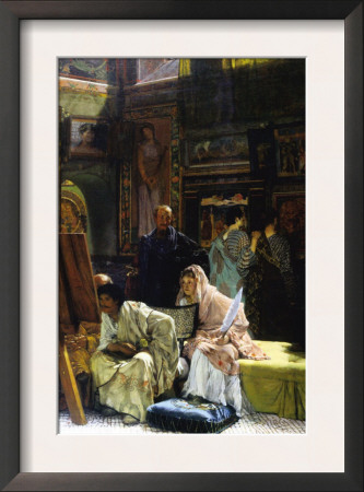 The Gallery by Sir Lawrence Alma-Tadema Pricing Limited Edition Print image