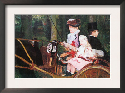 In The Wagon by Mary Cassatt Pricing Limited Edition Print image