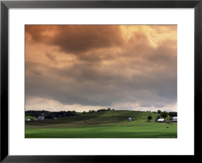 Fields On A Farm, La by David R. Frazier Pricing Limited Edition Print image