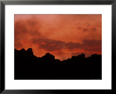 Sunset, Ptarmigan Ridge, Glacier National Park, Mt by Roger Leo Pricing Limited Edition Print image
