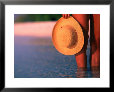 Woman On Beach, Maldives by Stuart Westmoreland Pricing Limited Edition Print image
