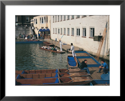 Cambridgeshire Punting, Cambridge by Mark Dyball Pricing Limited Edition Print image