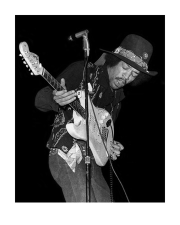 Jimi Hendrix by George Shuba Pricing Limited Edition Print image