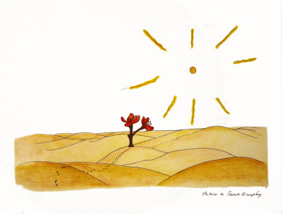 The Rose by Antoine De Saint-Exupery Pricing Limited Edition Print image