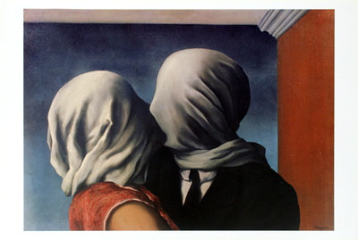 Les Amants (Lovers) by Rene Magritte Pricing Limited Edition Print image