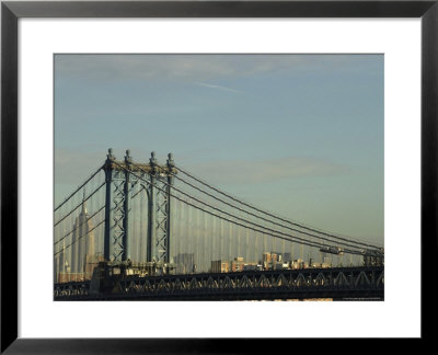 Manhattan Bridge, New York City by Keith Levit Pricing Limited Edition Print image