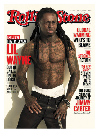 Lil Wayne, Rolling Stone No. 1123, February 3, 2011 by Mark Seliger Pricing Limited Edition Print image