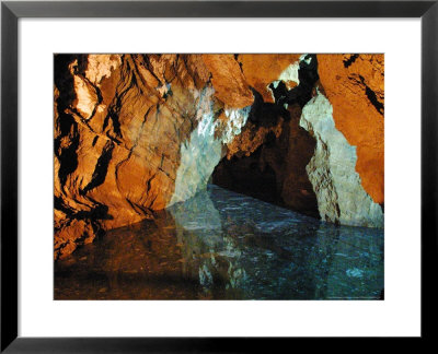 Underground Lake, Cradle Of Mankind, South Africa by Roger De La Harpe Pricing Limited Edition Print image