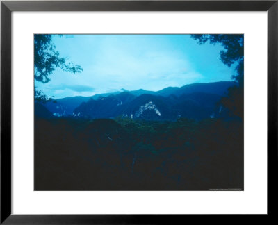 Mulu National Park, Borneo, Weather Time-Lapse, 6.45Pm by Rodger Jackman Pricing Limited Edition Print image
