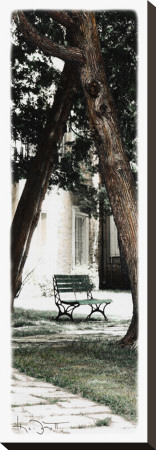 Park Bench by Joane Mcdermott Pricing Limited Edition Print image