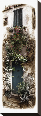 Doorway With Flowers by Jean Onesti Pricing Limited Edition Print image