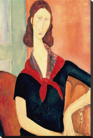 Young Woman With Scarf by Amedeo Modigliani Pricing Limited Edition Print image