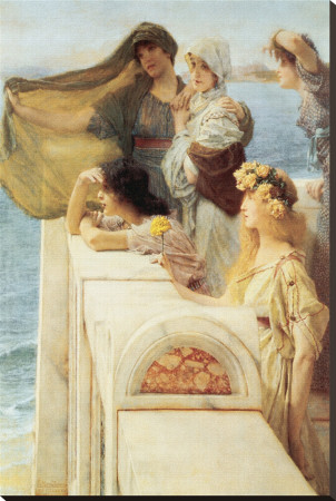At Aphrodite's Cradle by Sir Lawrence Alma-Tadema Pricing Limited Edition Print image
