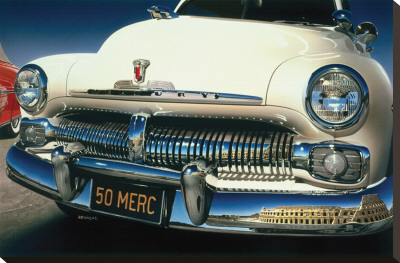 Ford Mercury '50 In Roma by Graham Reynold Pricing Limited Edition Print image