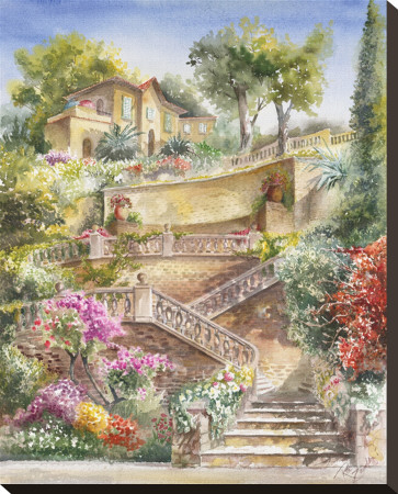 Lagodi Bracciano Stairway by Rita Zaudke Pricing Limited Edition Print image