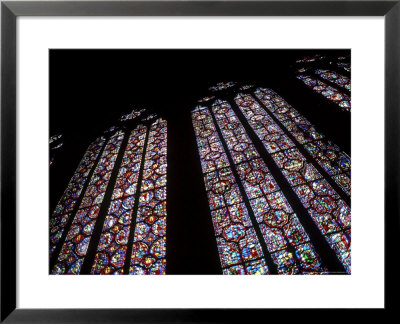 Stained Glass Windows, Paris, France by Iain Sarjeant Pricing Limited Edition Print image