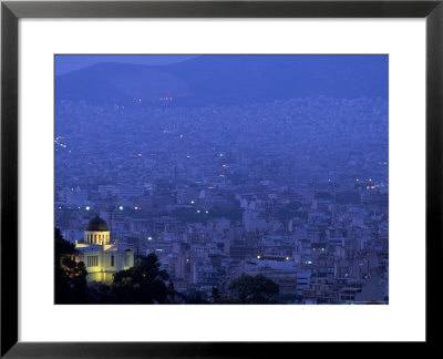 Nymphenion Observatory, Athens, Greece by Walter Bibikow Pricing Limited Edition Print image