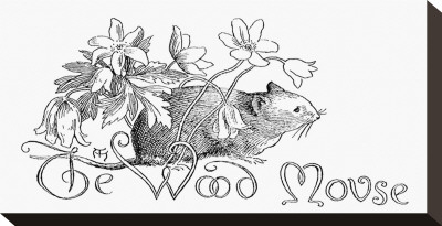 The Wood Mouse by Arthur Hughes Pricing Limited Edition Print image