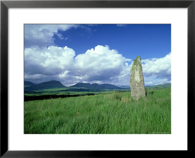 Standing Stone In Ring Of Kerry, Scotland by David Tipling Pricing Limited Edition Print image