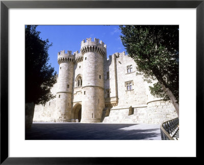 Palace Of The Grand Master, Greece by Ian West Pricing Limited Edition Print image