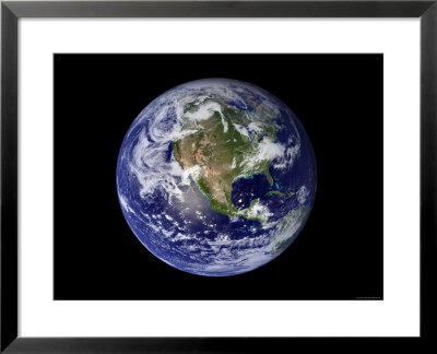 Full Earth Showing North America by Stocktrek Images Pricing Limited Edition Print image