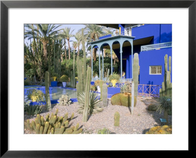 Jardin Majorelle, Marrakech (Marrakesh), Morocco, North Africa, Africa by Bruno Morandi Pricing Limited Edition Print image