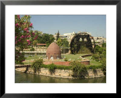 Water Wheel On The Orontes River, Hama, Syria, Middle East by Christian Kober Pricing Limited Edition Print image