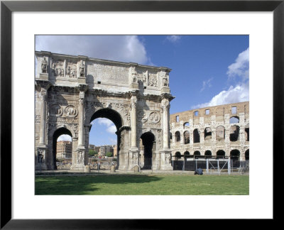 Arch Of Constantine, Rome, Lazio, Italy by Adam Woolfitt Pricing Limited Edition Print image