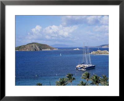Boats Off Dead Man's Beach, Peter Island Resort, British Virgin Islands by Alison Wright Pricing Limited Edition Print image