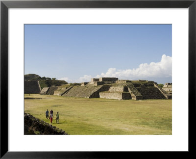 The Ancient Zapotec City Of Monte Alban, Unesco World Heritage Site, Near Oaxaca City, Mexico by R H Productions Pricing Limited Edition Print image