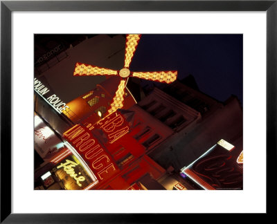The Moulin Rouge, Paris, France by Walter Bibikow Pricing Limited Edition Print image