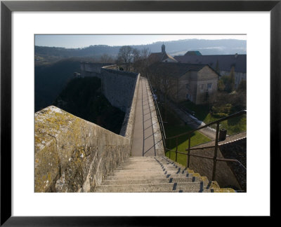 Bescancon Citadelle, View From Fortress Built In 1672, Bescancon, Jura, Doubs, France by Walter Bibikow Pricing Limited Edition Print image