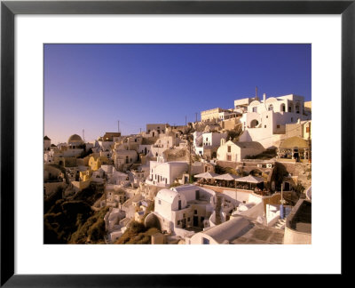 Old Town In Late Afternoon, Santorini, Cyclades Islands, Greece by Walter Bibikow Pricing Limited Edition Print image