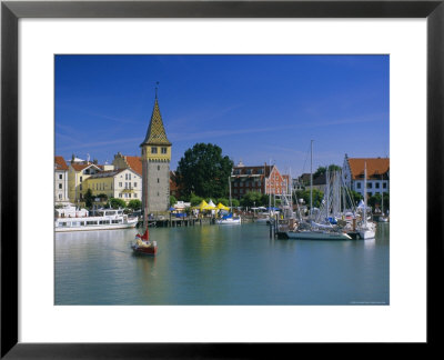 Lindau, Lake Constance, Bavaria, Germany, Europe by Gavin Hellier Pricing Limited Edition Print image