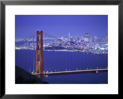 Golden Gate Bridge, San Francisco, California, Usa by Walter Bibikow Pricing Limited Edition Print image
