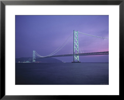 Honshu-Shikoku Bridge, Nr. Kobe, Japan by Demetrio Carrasco Pricing Limited Edition Print image