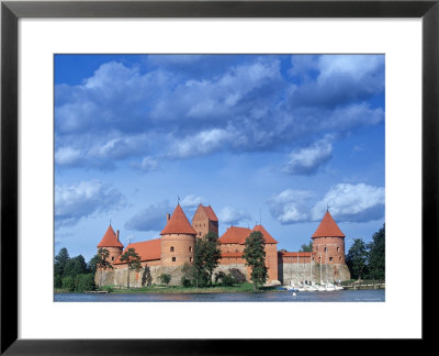 Trakai Island And Castle Nr. Vilnius, Lithuania by Peter Adams Pricing Limited Edition Print image