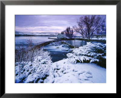 Giant Springs State Park In Winter, Great Falls, Montana by Chuck Haney Pricing Limited Edition Print image