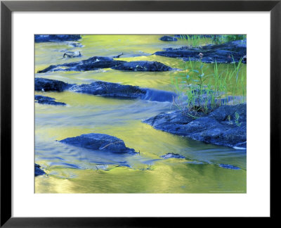 Summer Reflections In The Waters Of The Lamprey River, New Hampshire, Usa by Jerry & Marcy Monkman Pricing Limited Edition Print image