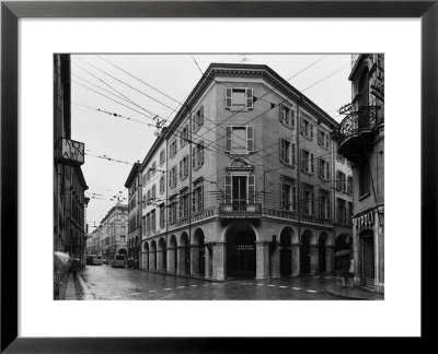 External View Of The Credito Italiano In Modena by A. Villani Pricing Limited Edition Print image