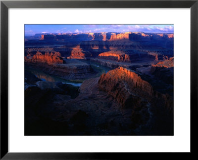 Sunrise Over Canyon, From Dead Horse Gap Canyonlands National Park, Utah, Usa by Rob Blakers Pricing Limited Edition Print image