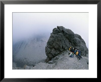 Team Of Geologists Shelter From High Winds On Bezymianny Volcano by Carsten Peter Pricing Limited Edition Print image