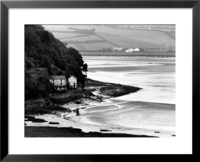 View Of Poet Dylan Thomas' Boathouse Along The Coastline Of Wales by Terence Spencer Pricing Limited Edition Print image