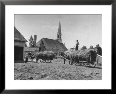 Farmers Paying Tithes With Hay by John Phillips Pricing Limited Edition Print image