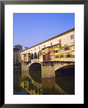 The Ponte Vecchio, 'The Old Bridge' Over The River Arno, Florence, Italy by Roy Rainford Pricing Limited Edition Print image