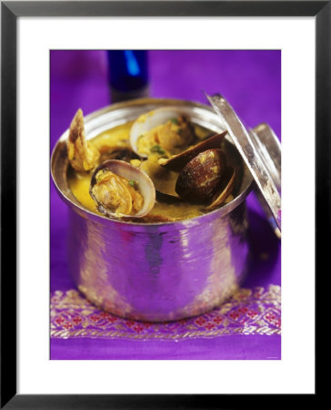 Shellfish In Goan Sauce, India by Jean Cazals Pricing Limited Edition Print image