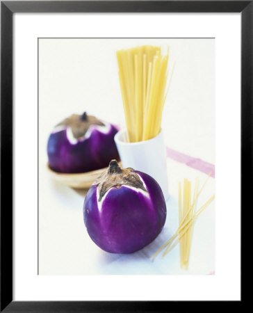 Round Aubergines And Spaghetti by Peter Medilek Pricing Limited Edition Print image