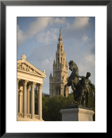 Parliament Buildings And Town Hall, Vienna, Austria by Doug Pearson Pricing Limited Edition Print image